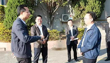 河源市市長林濤到廣東霸王花食品有限公司調研指導工作